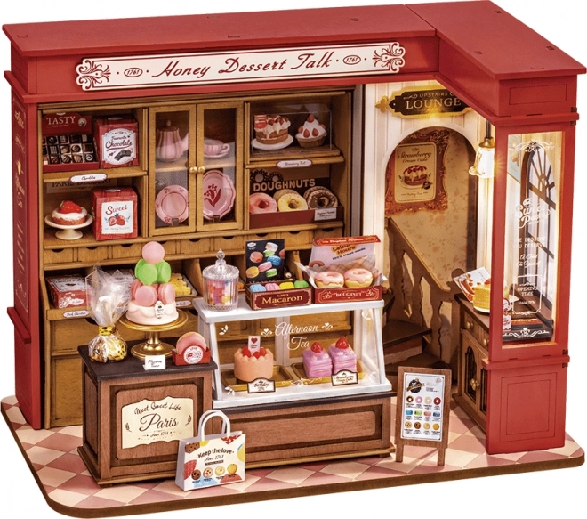 Rolife DIY 3D drewniane puzzle Cukiernia