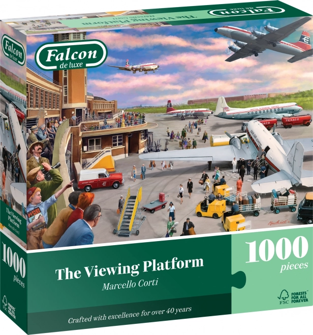 FALCON Puzzle Taras Widokowy 1000 Elementów