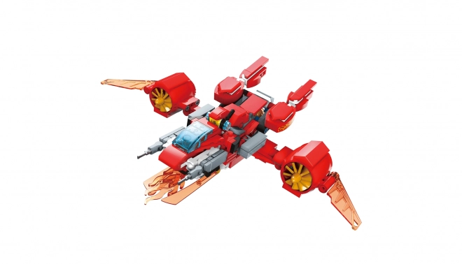 Qman Roaring Flame God General 41305 zestaw 4 w 1