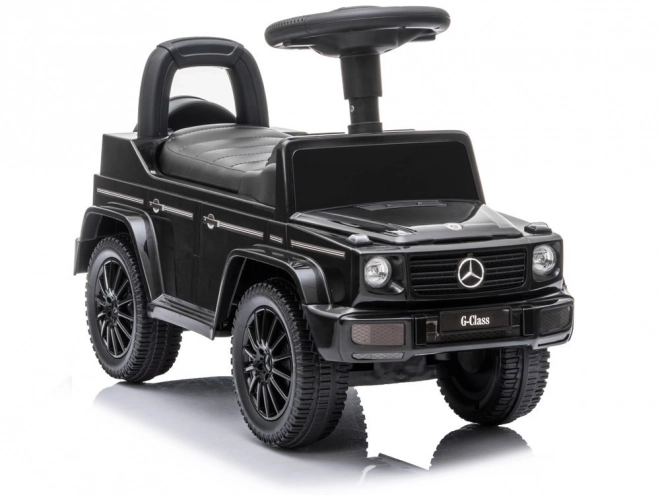 Jeżyk Mercedes G-Class czarny z klaksonem i dźwiękiem silnika