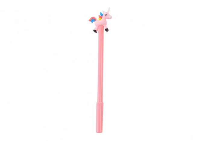 Pióro kulkowe Unicorn Stopper Czarny Nib Mix Biały Różowy 0,5 mm