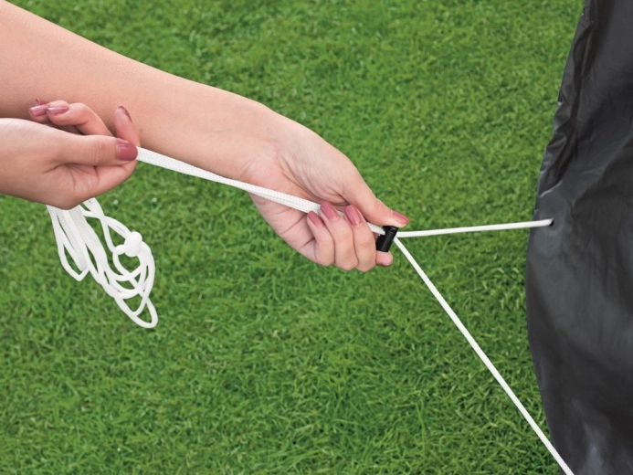 Bezpieczne mocowanie za pomocą sznurów