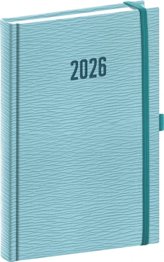 Dziennik Notique Rivoli 2026 jasnoniebieski 15 x 21 cm