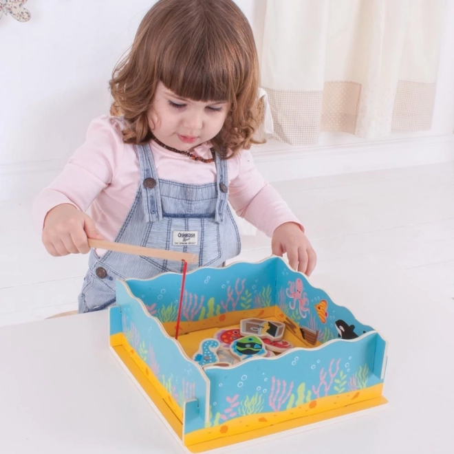 Bigjigs Toys Magnetyczne łowienie rybek