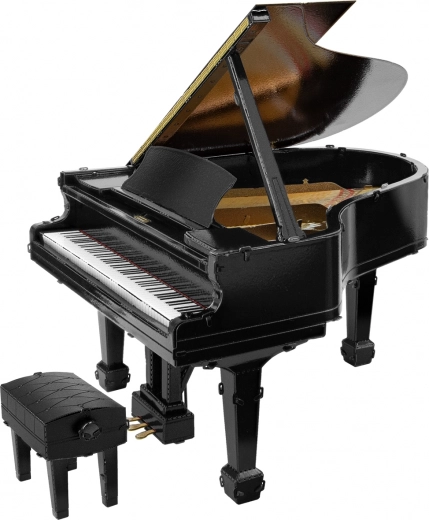 3D puzzle Metalowe duże pianino