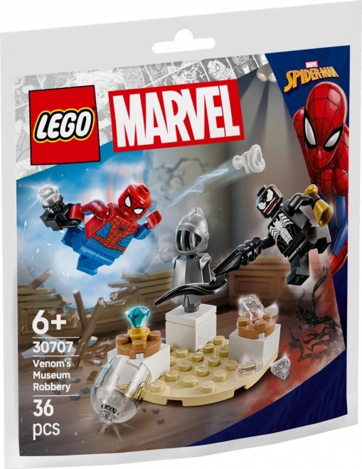 Klocki Super Bohaterowie - Venom atakuje muzeum