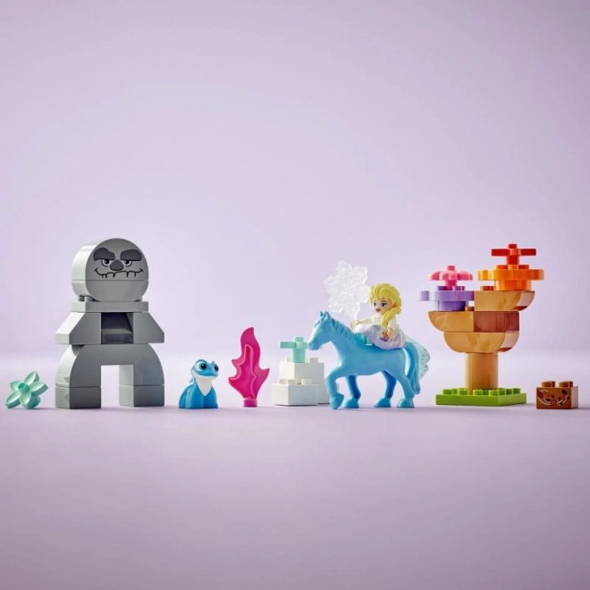 LEGO DUPLO Disney Elsa i Bruni w Zaczarowanym Lesie