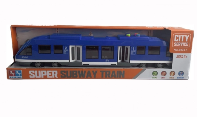 Interaktywne Metro z Efektami Świetlnymi
