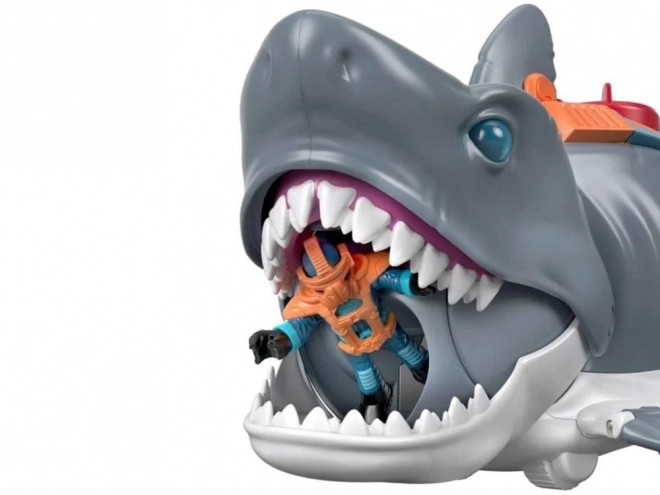 Mega atakujący rekin Imaginext z ruchomą szczęką