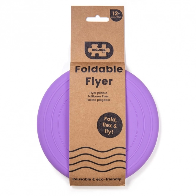 Frisbee Bigjigs Toys fioletowe