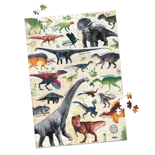 Puzzle dinozaury 500 elementów