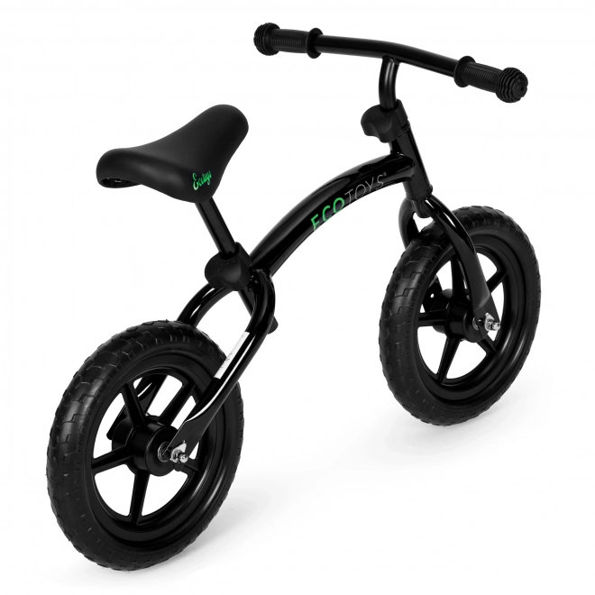 Dziecięcy rowerek biegowy ECOTOYS, czarny