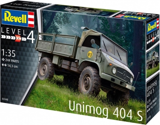 plastikowy model Unimog 404 S 1/35