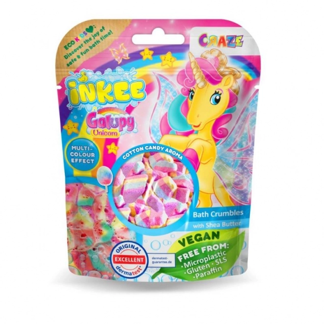 Inkee Galupy Unicorn kąpielowe okruchy