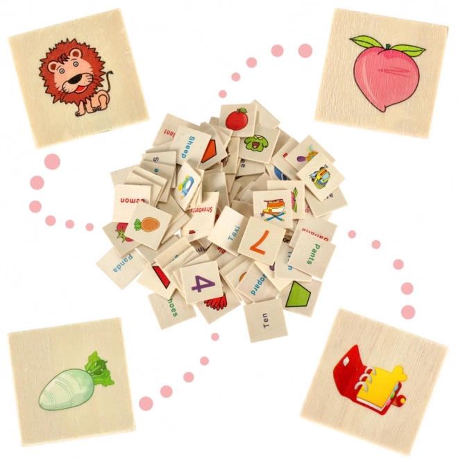 Drewniany Montessori edukacyjny sorter