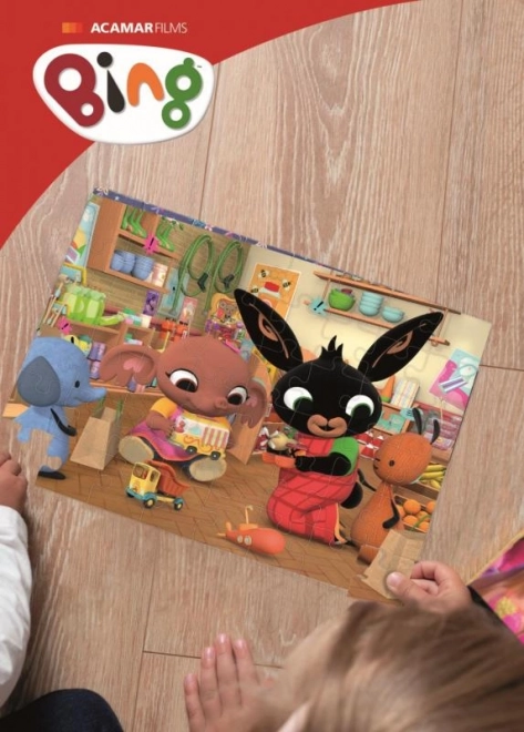 Dziecięce puzzle Bing 24 elementy