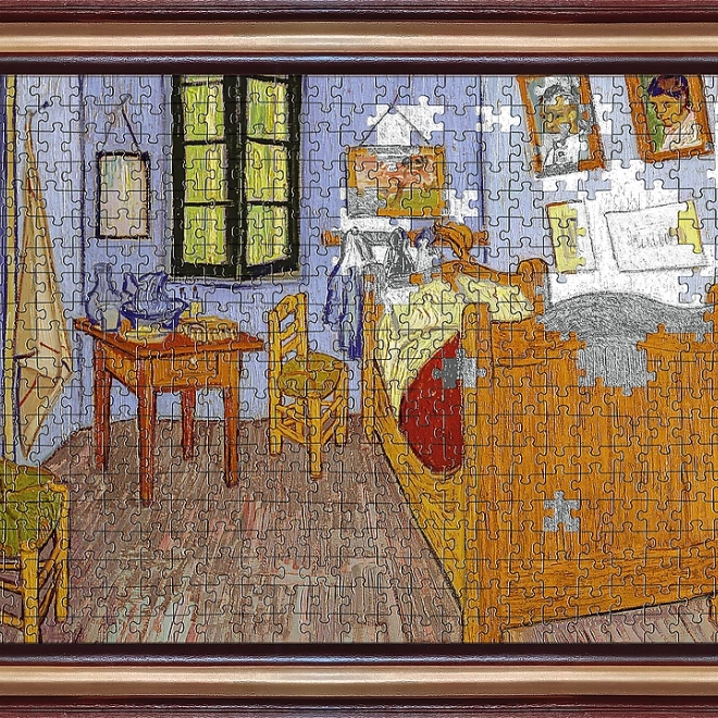 Artystyczne puzzle do ramki Sypialnia w Arles 500 elementów
