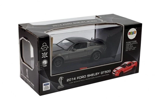 Ford Shelby GT500 zdalnie sterowane auto srebrne 7,5 km/h 2,4 G