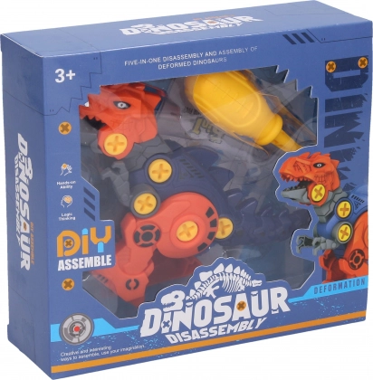 dino raptor do skręcania 15 cm