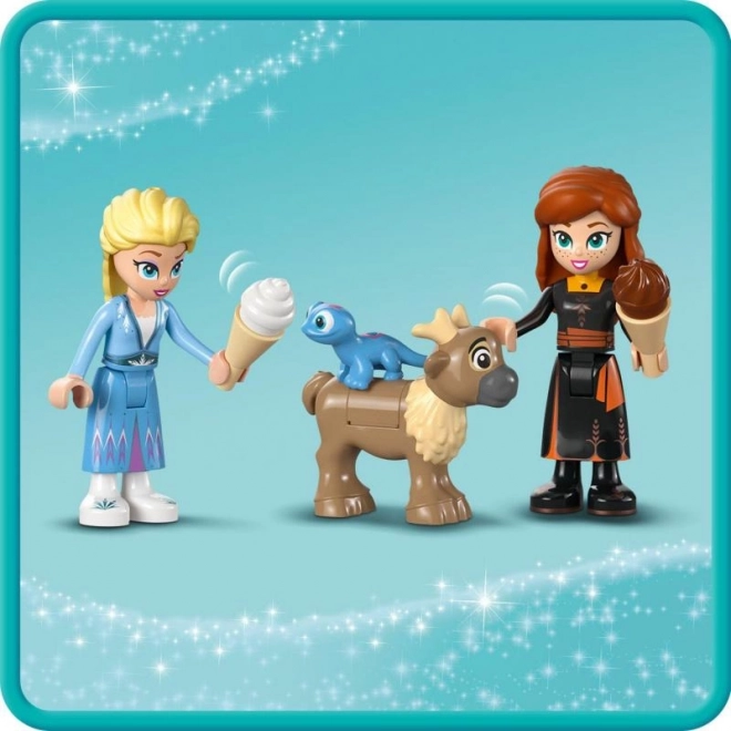 LEGO Disney Księżniczka 43238 Elsa i zamek z Krainy Lodu