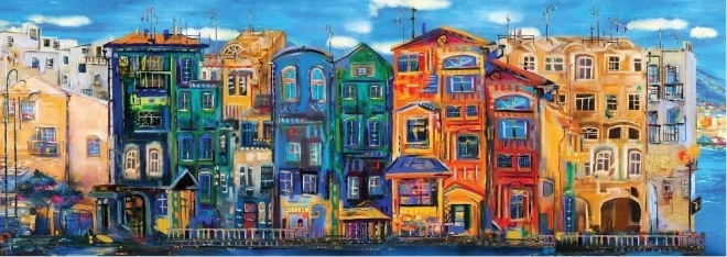 Panoramiczne puzzle ART PUZZLE Kolorowe miasto 1000 elementów