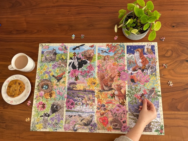 Puzzle GIBSONS Pory Roku 1000 kawałków