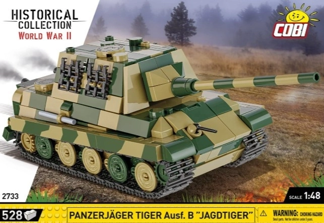 Zestaw konstrukcyjny Tank Panzerjäger Tiger Ausf. B Jagdtiger