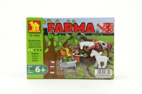 Klocki Dromader - Farma 89 szt.