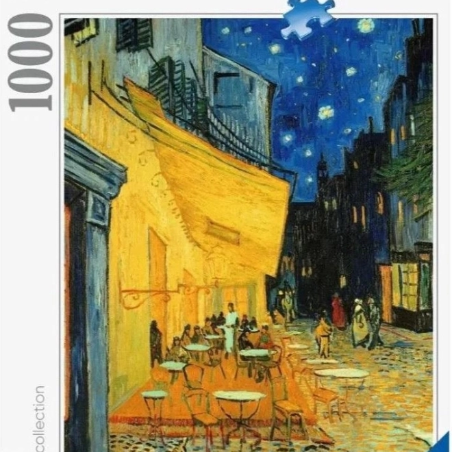 Kolekcja Puzzle Art: Taras Kawiarni Nocą 1000 Elementów