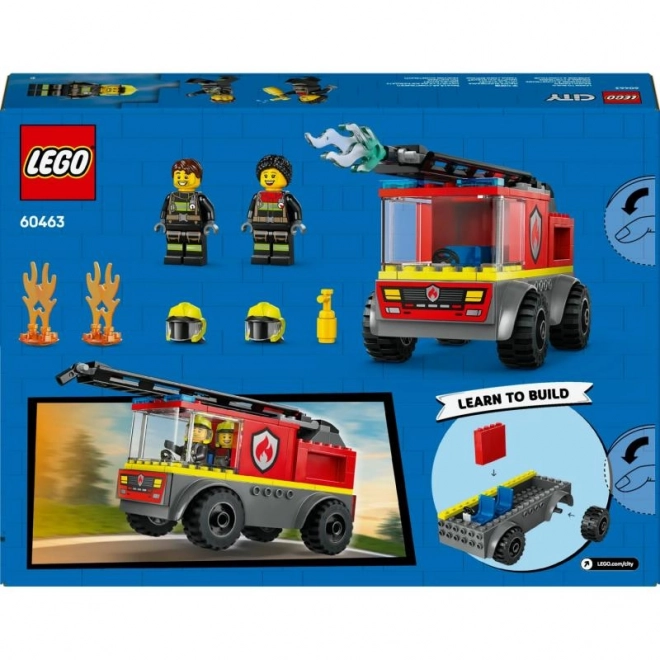 Lego City Strażacki wóz z drabiną