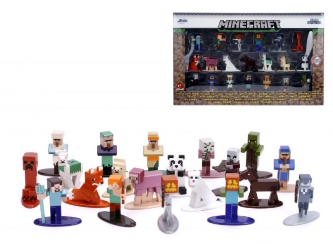 Kolekcjonerskie figurki nano Minecraft 20 szt.