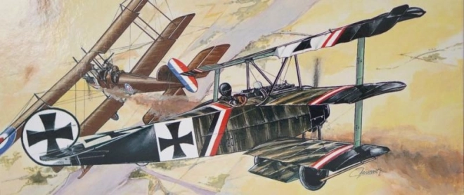 Model samolotu Fokker Dr.1