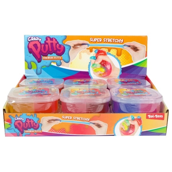 Tęczowy slime w pudełku