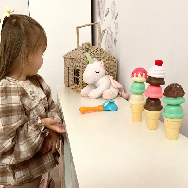 Zestaw lodziarza Ice Cream Play Set 15 sztuk