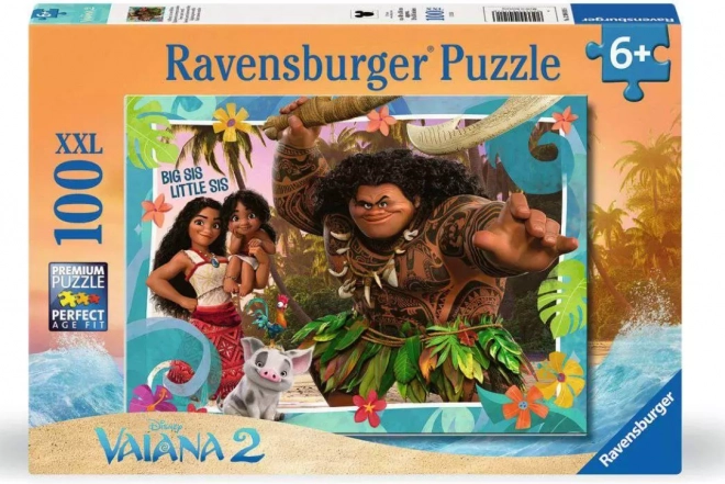 Puzzle XXL 100 części Vaiana 2
