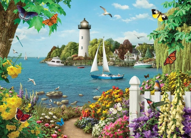 Puzzle W porcie 500 elementów