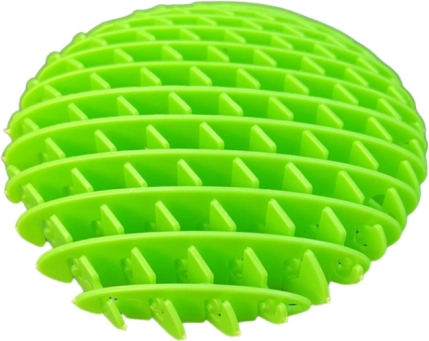 Fidget antystresowa elastyczna sensomotoryczna zabawka zielona 10 cm