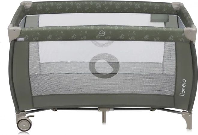 Łóżeczko turystyczne Lionelo Sven Plus Beige Olive