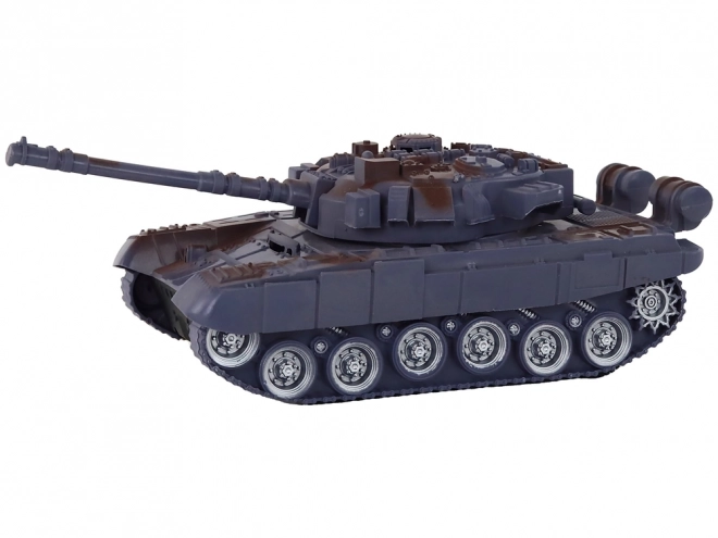R/C zdalnie sterowany czołg Światła Dźwięk Morski niebieski 1:18 27MHz