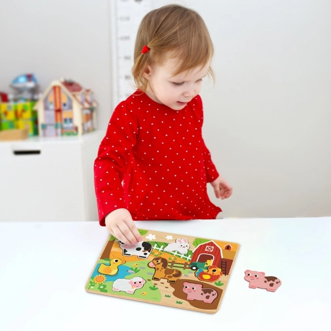 Układanka Farma dla dzieci od 2Kids Toys