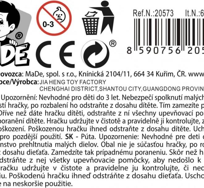 Dziecięce kajdanki na karcie
