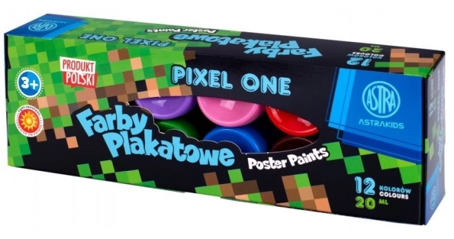 ASTRA Farby temperowe Pixel One 12x20 ml