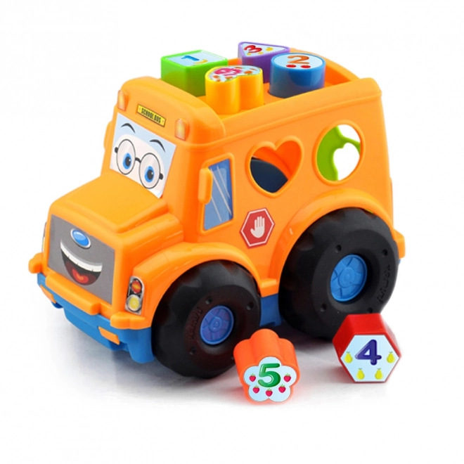 Sorterka BABY autobus dla najmłodszych pomarańczowy