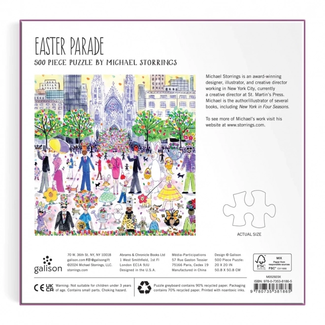Puzzle Michael Storrings wielkanocna parada 500 elementów