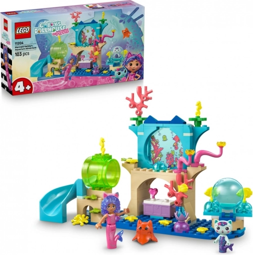 Lego Koci domek Gabi: podwodna przygoda syrenki