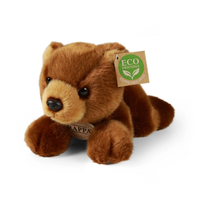 Puszysty niedźwiedź brązowy leżący 20 cm ECO-FRIENDLY