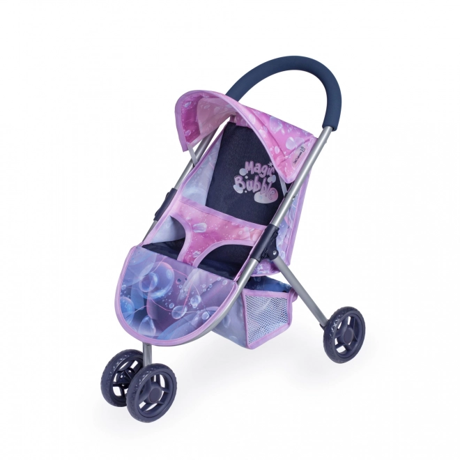 DeCuevas 90276 Sportowy wózek dla lalek trójkołowy Magic Bubble 2024 - 55 cm