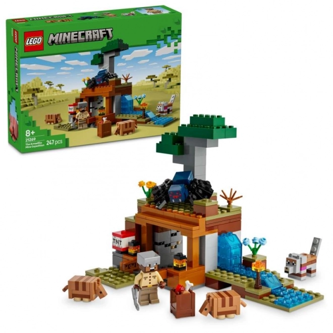 Lego Minecraft Ekspedycja do opancerzonej kopalni