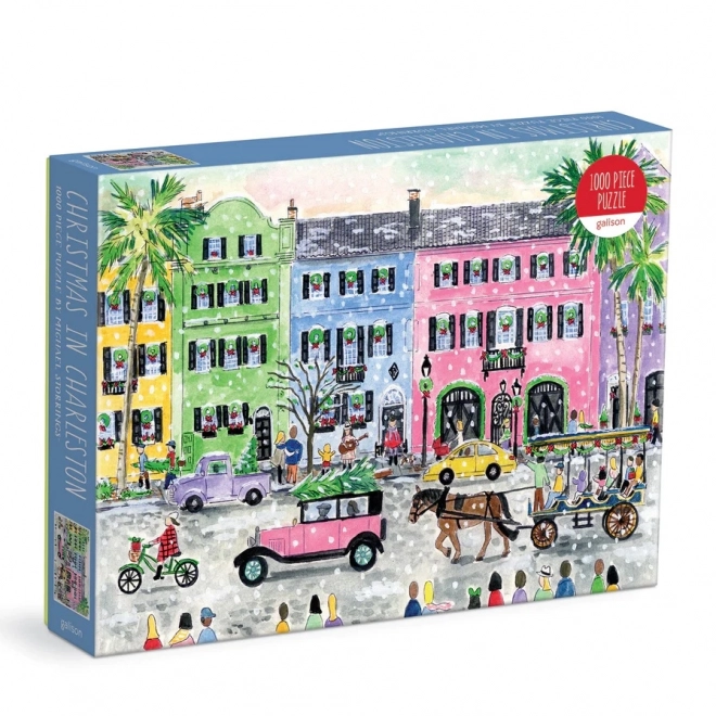 Galison Puzzle Michaela Storrings - Święta w Charleston 1000 kawałków