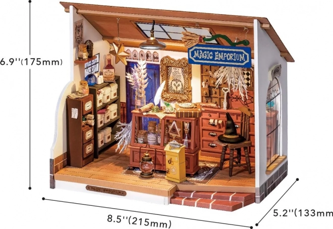 Miniaturowy domek RoboTime - Sklepik magiczny